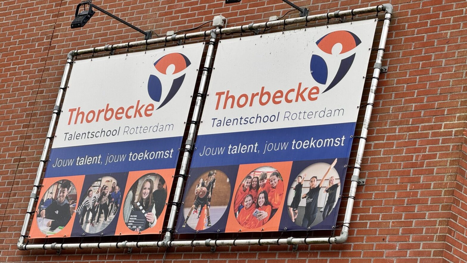 thorbecke talentschool rotterdam met Showcase basketball