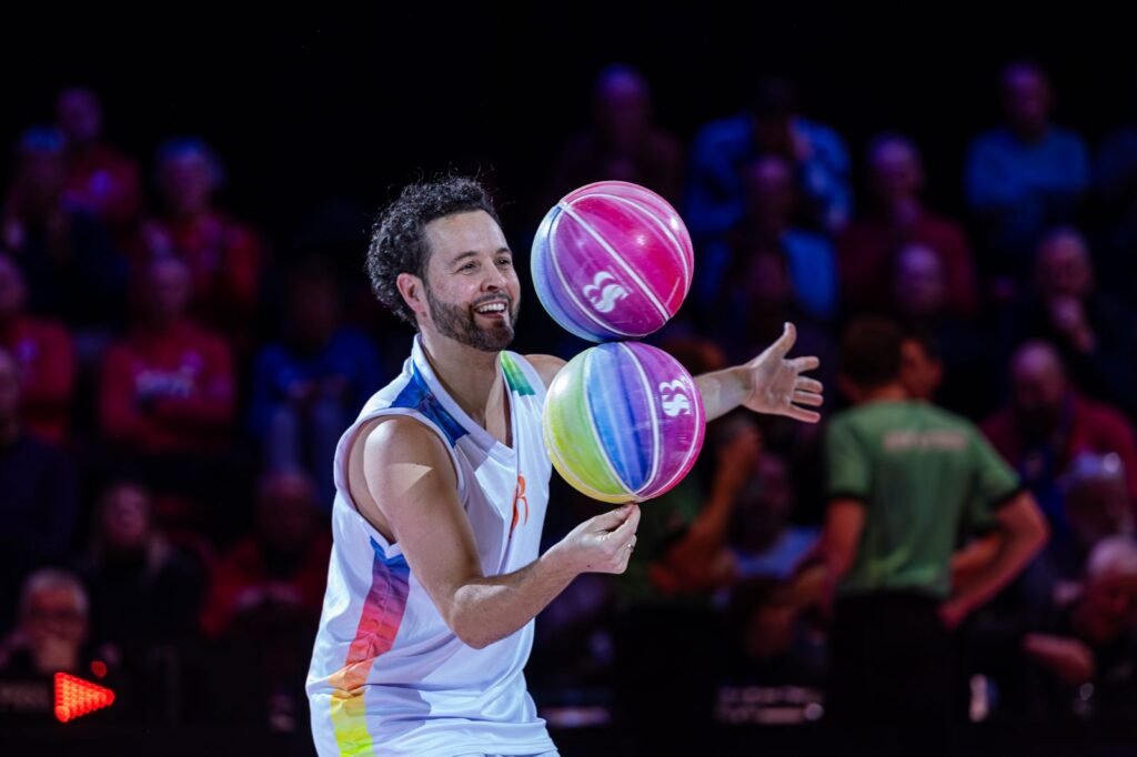 Showcase basketball halftime show heroes den Bosch 2024 double stack