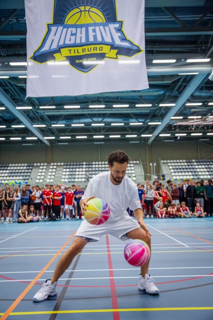 Action time voor Showcase Basketball op SB x Youthcup 013 2025