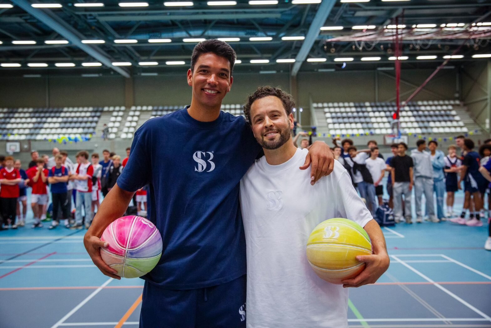 Arvin Slagter en Galdino Haime Showcase Basketball op SB x Youthcup 013 2025