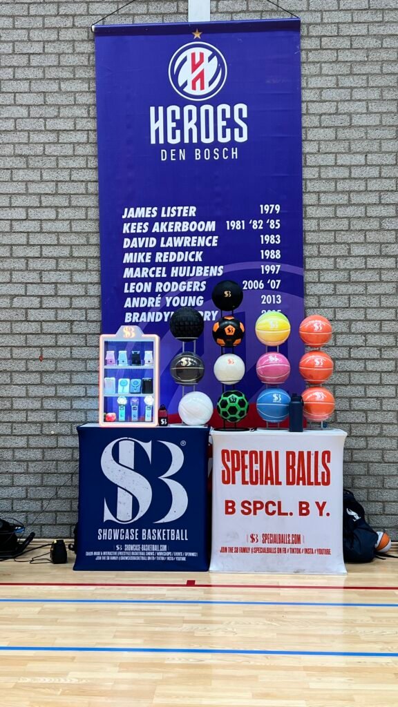 Special balls x Den Bosch Super cup x Showcase basketball