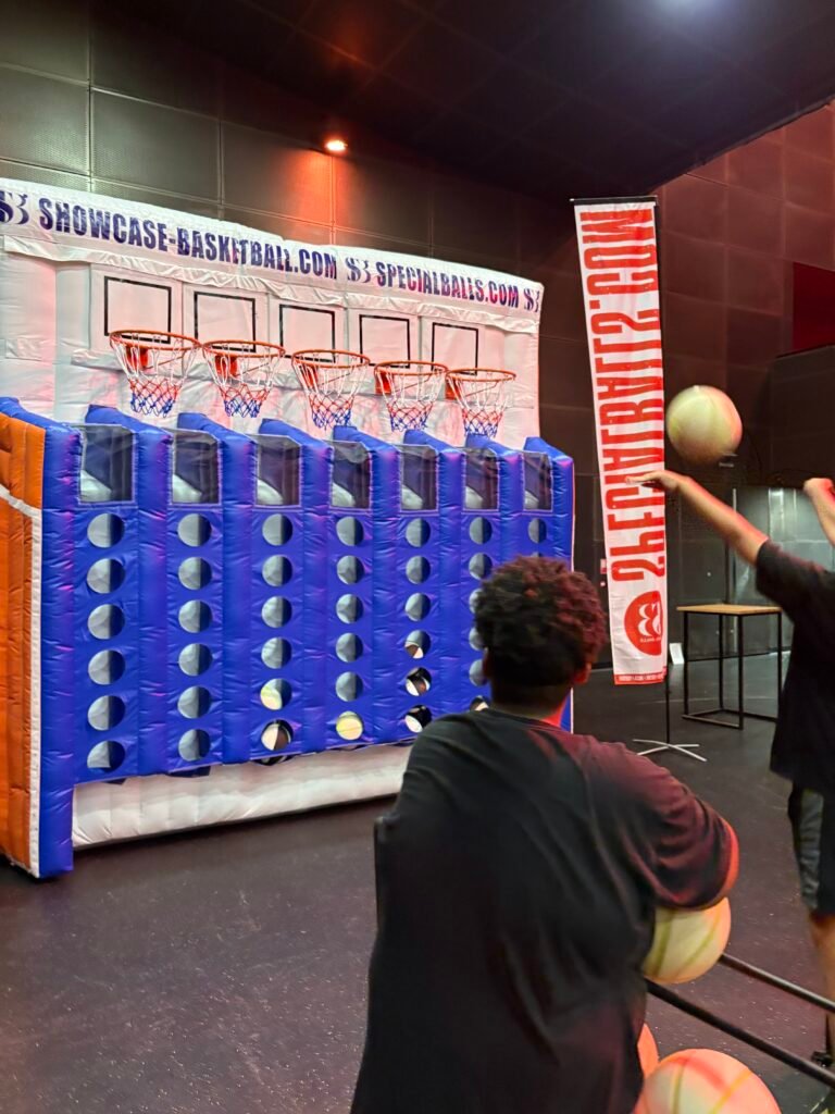Showcase Basketball bij de Atventure Games 
