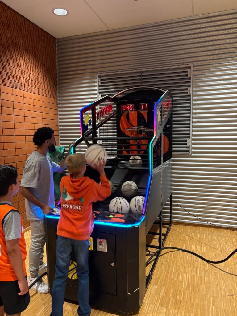 Showcase Basketball bij de interland 