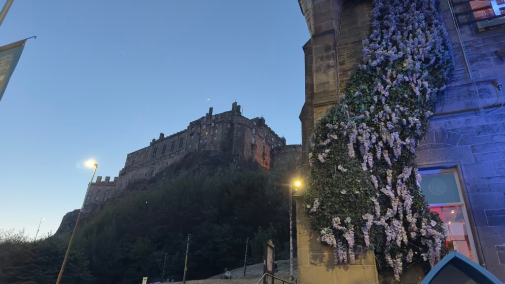 Royal mile edinburg fringe festival kasteel