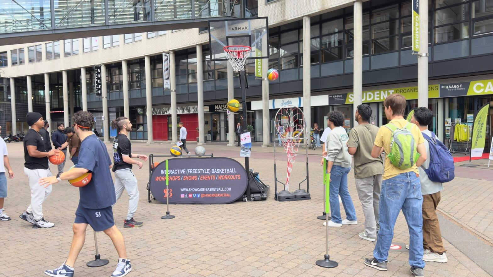 Opening Haagse Hogeschool X Showcase Basketball