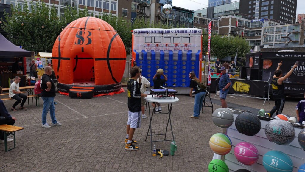 Event invulling Showcase Basketball op RSCW 2025